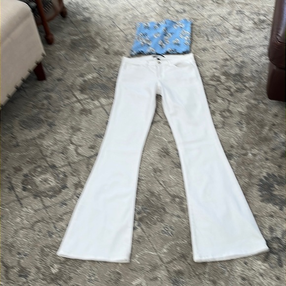 Flying Monkey Flare FREE TOP Plain pocket with some stretch; inseam approx 34" - Picture 1 of 2